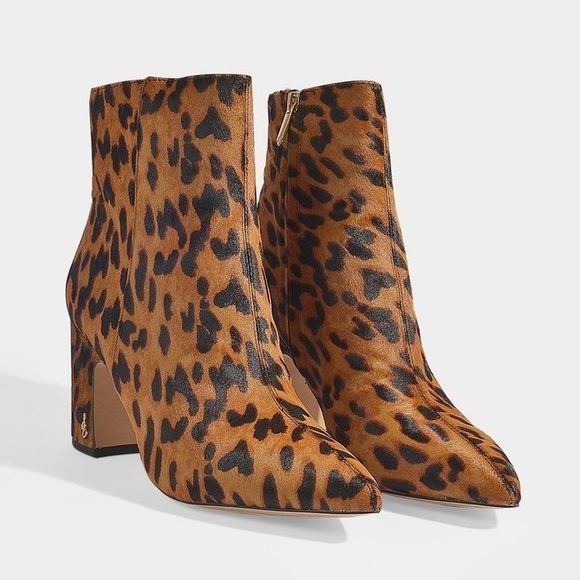 hilty ankle bootie leopard